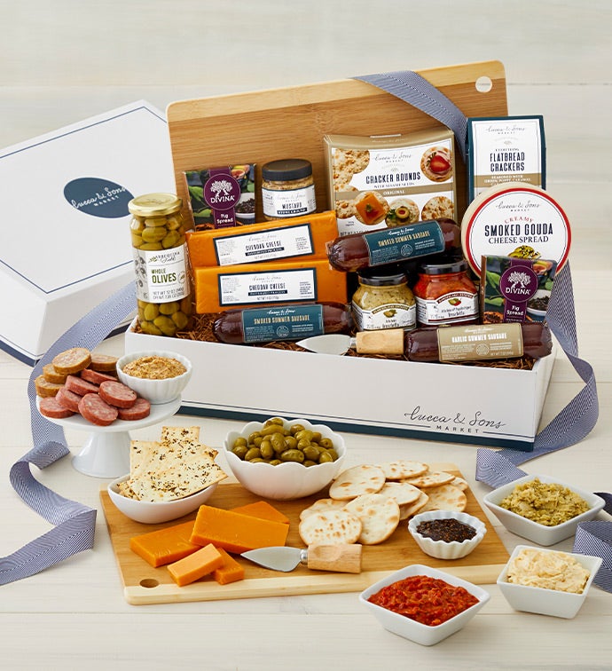 Lucca & Sons™ Sausage & Cheese Gift Box
